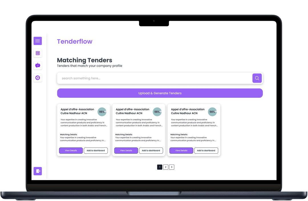 Solugent Dashboard Interface