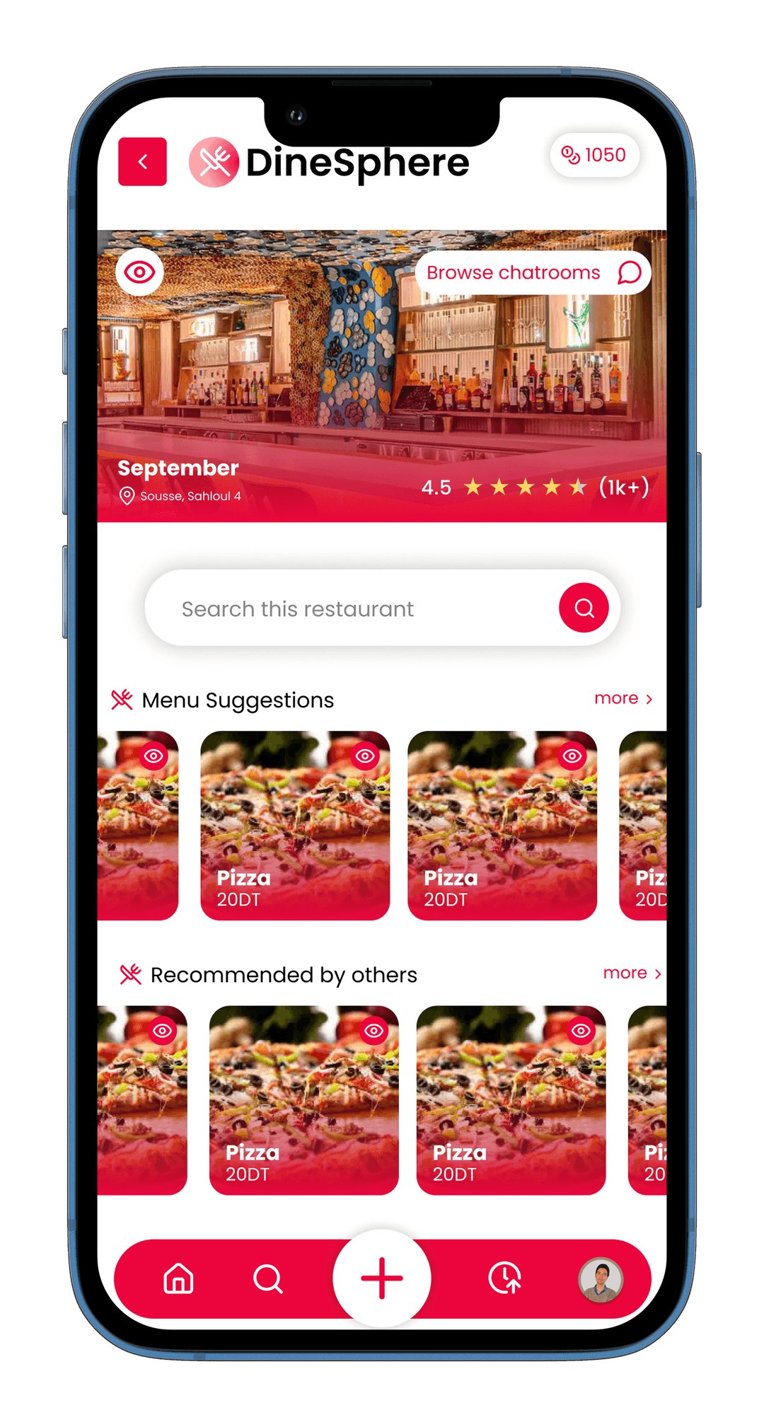 Restaurant Page
