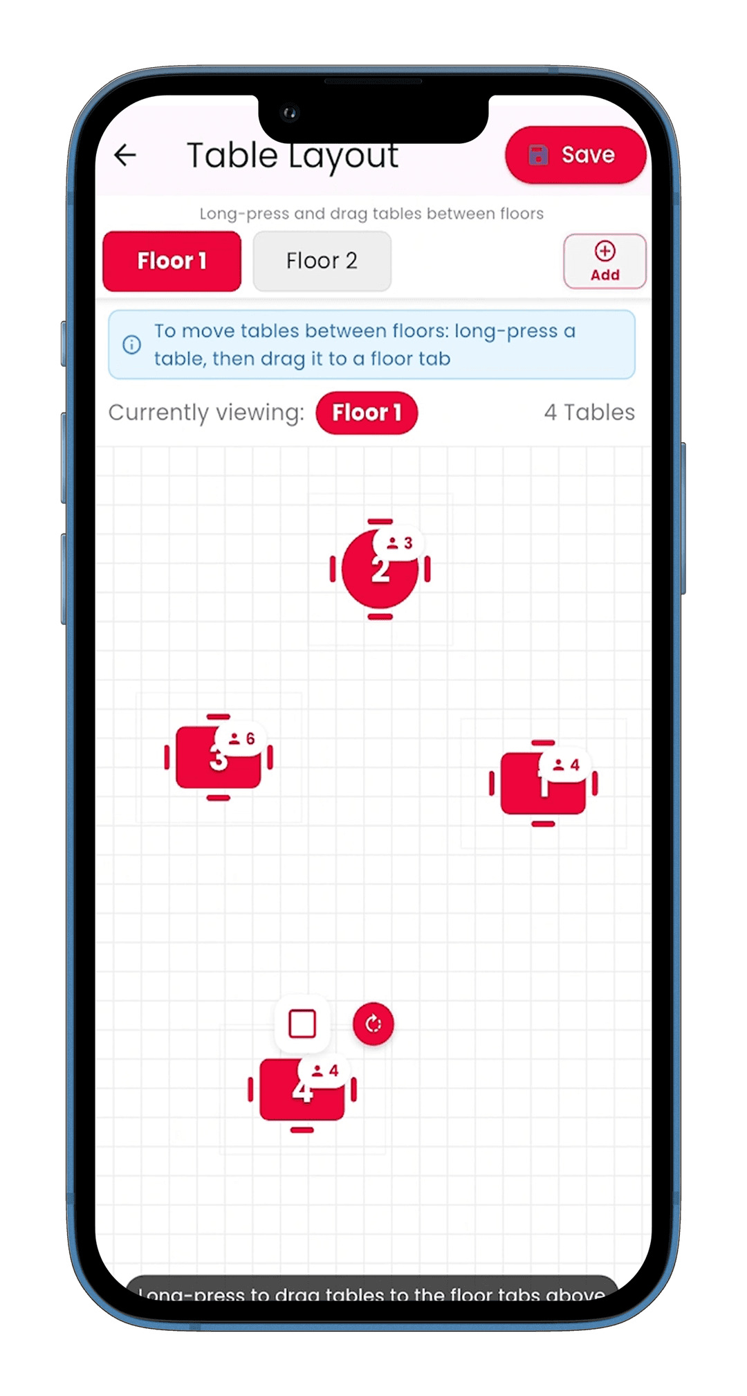 Table Layout Management
